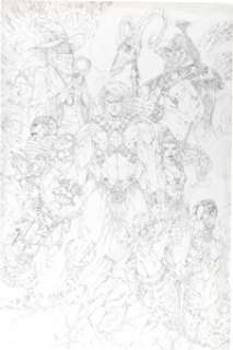 Booth, Brett - Brett Booth Masters of the Universe #2 Variant Cover Original Art (MVCreations, 2004)....