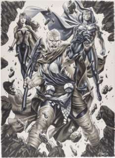 Brooks, Mark - Mark Brooks Secret Empire #6 Cover Original Art (Marvel, 2017)....