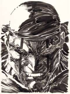 Lee, Jim - Jim Lee Deathblow #1 Cover Original Art (Image, 1993)....