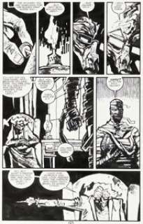 McKeever, Ian - Ted McKeever Faith #1 (of 5) Story Page 6 Original Art (Vertigo/DC, 1999)....