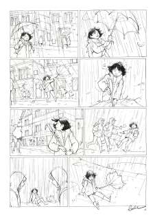 LES AMIES DE PAPIER, Cécile Brosseau, tome 1, 2007, première page de… | Bamboo Edition