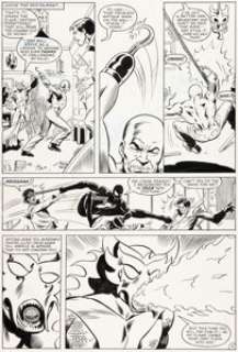 Greg LaRocque and Mike Esposito - Marvel Team-Up #144 Story Page 9 Original Art (Marvel, 1984)....