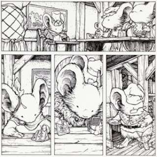 David Petersen - Mouse Guard: Legends of the Guard Vol 3 #3 Story Page 8 Original Art (BOOM!/Archaia, 2015).
