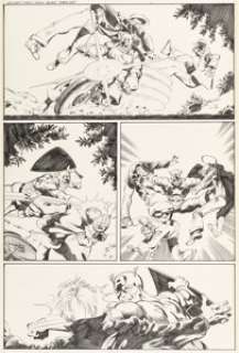 John Byrne | Captain America #255 Story Page 11 Original Art (Marvel, 1981). | Heritage