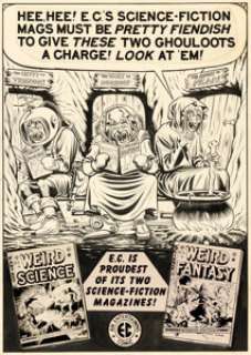 Al Feldstein - EC Comics House Ad Illustration Original Art (EC, 1953).