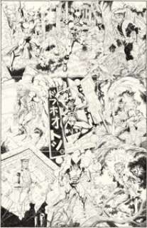 Mark Bagley and John Dell X Lives of Wolverine / X Deaths of Wolverine Interconnecting Variant Covers Original Art Group of 12 (Marvel, 2022). (Total: 12 Original Art) | Heritage