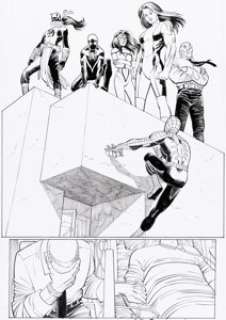 John Romita Jr. and Scott Hanna Amazing Spider-Man #43 Story Page 2 Original Art (Marvel, 2024). | Heritage