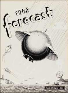 Frank R. Paul Forecast Magazine Cover Original Art (1962). (Total: 4 Original Art) | Heritage
