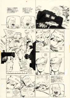 Frank Miller and Klaus Janson Batman: The Dark Knight Returns #2 Dark Knight Triumphant Story Page 29 Original Art (DC, 1986).