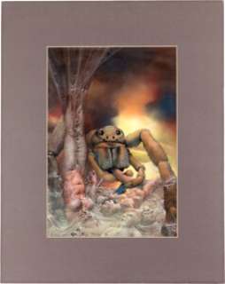 Richard Corben, Horror in the Dark #4, (Fantagor Press, 1991), Cover Painting Original Art.
