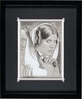 Randy Martinez - Princess Leia Organa Painting Original Art. | Heritage
