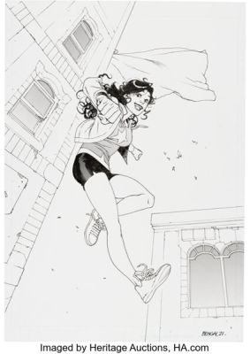 Bengal America Chavez: Made in the USA #2 Variant Cover Original Art (Marvel, 2021). (Total: 2 Items)