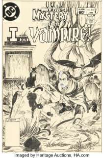 Michael Kaluta House of Mystery #312 I... Vampire! Cover Original Art (DC, 1983). | Heritage