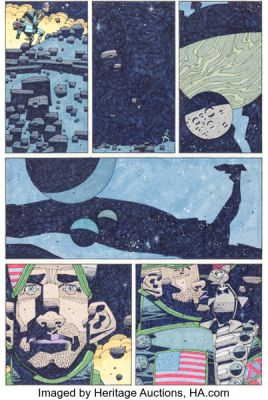Mike McMahon The Last American #4 Story Page 8 Original Art (Marvel/Epic, 1990). | Heritage