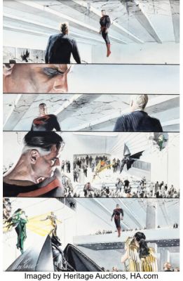 Alex Ross Kingdom Come #4 Story Page 35 Original Art (DC, 1996). | Heritage