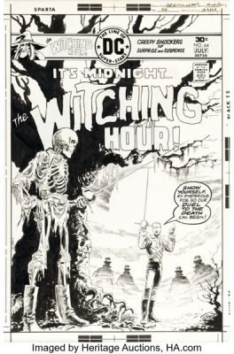Luis Dominguez The Witching Hour #64 Cover Original Art (DC, 1976). | Heritage