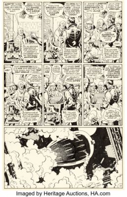 Dave Gibbons Watchmen #8 Story Page 13 Original Art (DC, 1987). | Heritage