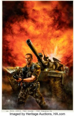 Luis Royo Harold Coyle’s Team Yankee Cover Original Art (First Graphic Novels, 1988). (Total: 2 Items) | Heritage