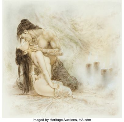 Luis Royo Dead Moon Part 1 Illustration Original Art (Editions Bragelone Milady, 2009). | Heritage