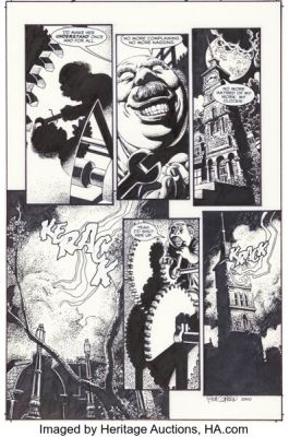Richard Corben Strange Adventures #3 "The Split" Story Page 2 Original Art (DC/Vertigo, 2000). | Heritage