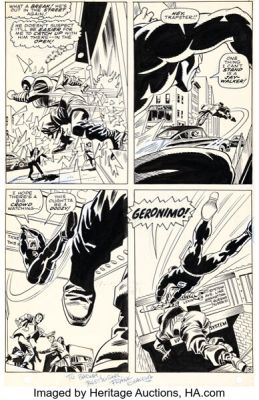 Gene Colan and Frank Giacoia Daredevil #36 Story Page 18 Original Art (Marvel, 1968). | Heritage