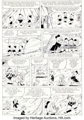 Don Rosa Donald Duck & Co., The Last Lord of El Dorado Story Page 26 Original Art (Egmont, 1998). | Heritage
