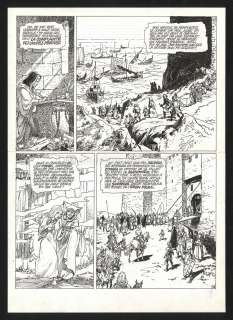 Grzegorz Rosinski - Planche originale n°59 - Blackmore - Complainte des Landes Perdues