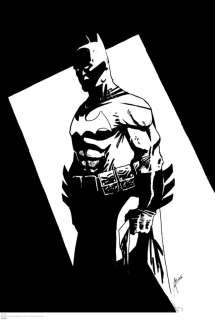 Kristian Rossi | Ilustraciones Kristian Rossi - Batman byw - 8.5 x 11.5 inches | NRisso Art