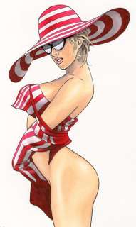 Lounis Chabane | Portfolio "Miroir-Miroir Ginny" - avec un Dessin original dédicacé de Lounis Chabane | Catawiki