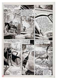 "DRACULA LIVES!" MARVEL COMICS MAGAZINE ORIGINAL ART PAGES. | Hake’s