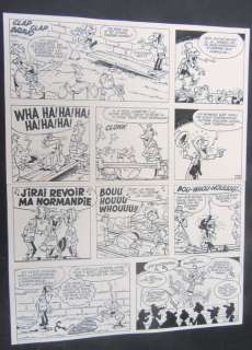 Remacle, Marcel | Remacle, Marcel - Planche originale - Le vieux Nick et Barbe-Noire T23 - Barbe-Noire, Hercule et Cie - (1981) | Catawiki