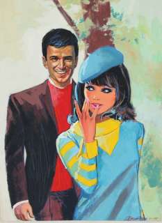 Gomez, Domingo Alvarez | Gomez, Domingo Alvarez - Original colour drawing - Pareja - (1966) | Catawiki