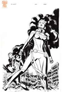 Chris Sprouse Karl Story - civil war ii (battle variant) #7 cover (marvel, 2016) choose your side!