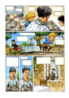 Berlion, Olivier - Planche originale + mise en couleur originale - Le Cadet des Soupetard - Histoires de vacances - (2005) | Catawiki