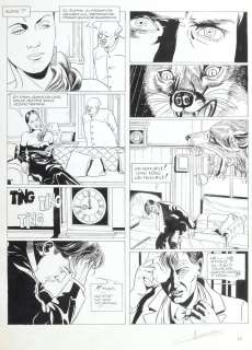 Nicaise | Sang de lune, planche n°25 Ã  l’encre de Chine… | Millon