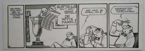 Sleen, Marc - 1 Original page - Nero - Originele strook De witte parel - strook 29 - 1962 | Catawiki