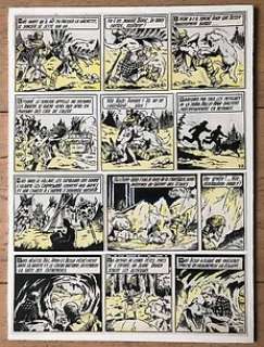 Wirel (Vandersteen, Willy / Verschuere, Karel) - 1 Original page - Bessy 1 - Het Geheim van Rainy Lake - 1954 | Catawiki