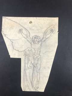 Rubino, Antonio - 1 Original drawing - Dio, Uomo e l’Al di Là | Catawiki
