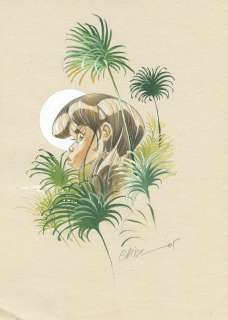 Crisse | Atalante, illustration Ã  la gouache, Ã … | Millon