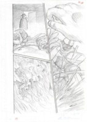 Hideki Arai’s Hand-Drawn Manuscript"A Child of a Human" | Mandarake (Big Web)