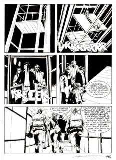 Roi, Corrado - 2 Original page - Dylan Dog Speciale #25 - "La piramide capovolta" - 2012 | Catawiki