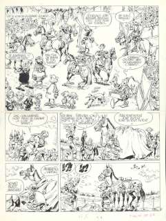 Franz | Korrigan, planche n°4 Ã  l’encre de Chine… | Millon