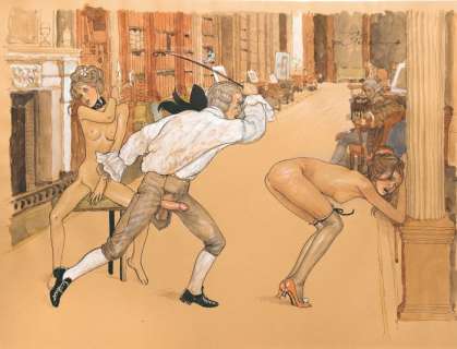 Erich von Götha - 1 Original colour drawing - “I guai di Janice” | Catawiki