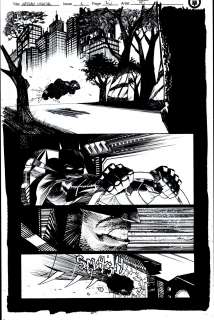 Shawn Crystal - batman: arkham manor #1 p 10 (4 awesome batman in bat-mobile panels! ) 2014