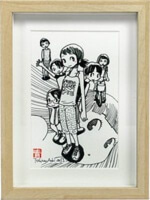 Shun Aoki’s hand-drawn illustration "ORENPIC Girls" | Mandarake (Big Web)