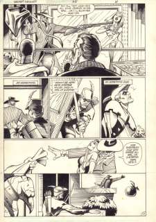 Dick Giordano, Hannibal King - secret origins #38 p. 21 - green arrow action - 1989
