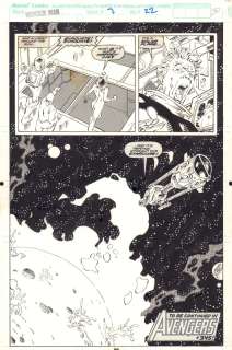 Dan Panosian, Jeff Johnson | Wonder Man #7 P.30 - Space End Page Splash - 1992 | Anthony’s Comic Book Art