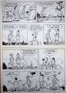 Studio Vandersteen - 1 Original page - De Familie Snoek - (jaren 1960) | Catawiki