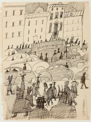 STEINBERG SAUL (1914 - 1999) - Little American Diary | Capitolium Art