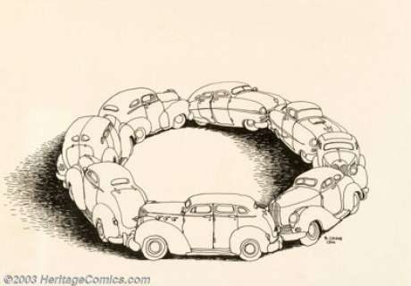 Robert Crumb - Original Illustration for the Peoria Exhibition (1966). From his famed first gallery show comes - | Heritage